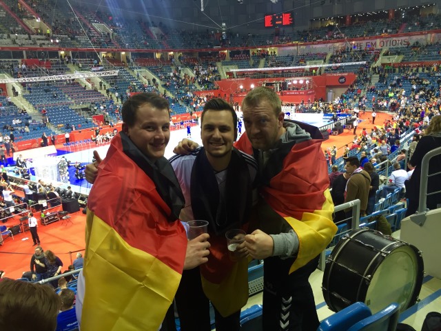 Drei MHV-Spieler der ersten Männermannschaften waren beim Sieg der Deutschen Nationalmanns